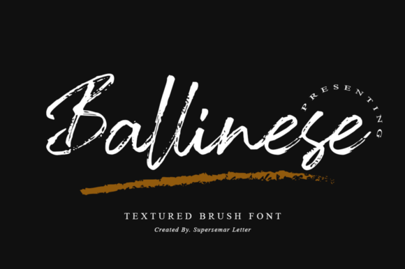Ballinese Typeface Review: Futuristic Brushed Script for Modern Branding