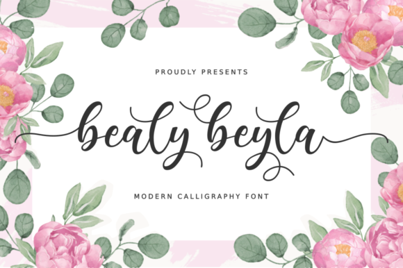 Bealy Beyla: The Elegant Script Handwritten Font for Handmade Brands
