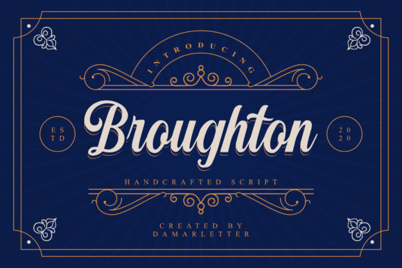 Broughton Typeface for Modern Digital Branding