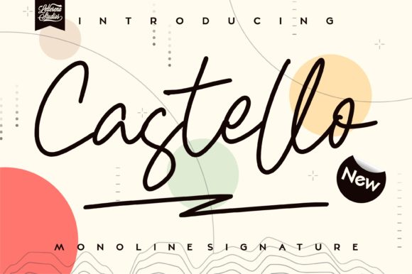 Castello: A Thin Script Handwritten Font for Editorial Design