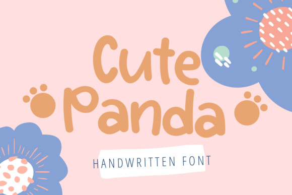 Cute Panda: A Playful Script Handwritten Font for Creative Brands