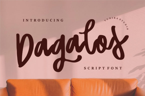 Dagalos Handwritten Font for Campaign Visuals