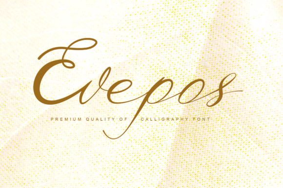Evepos: The Script Handwritten Font for Elegant Campaign Design