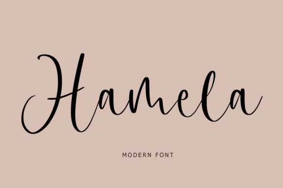 Hamela Handwritten Font for Joyful Campaign Visuals