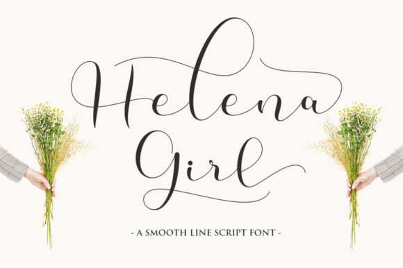 Helena Girl: A Script Handwritten Font for Elegant Branding
