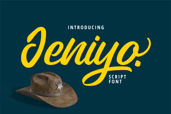 Jeniyo: A Timeless Script Handwritten Font for Elegant Editorial Design
