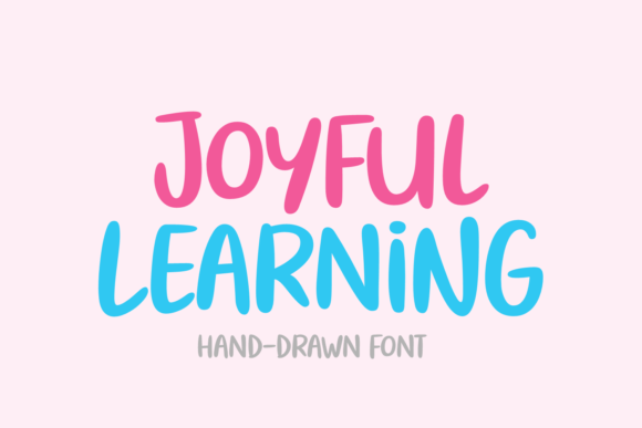 Joyful Learning Typeface Review for Crafters