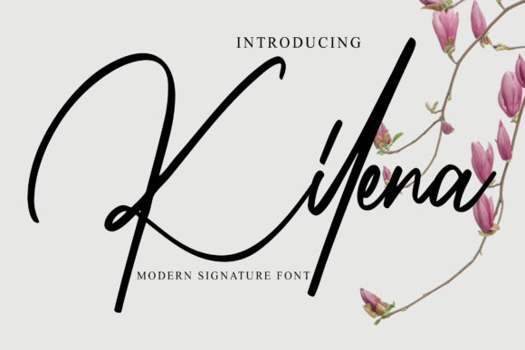 Kilena: A Sweet Script Handwritten Font for Editorial Design
