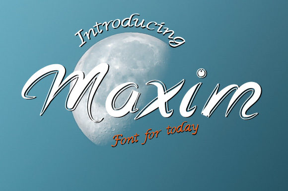 Maxims: The Handwritten Font That Elevates Small Business Branding