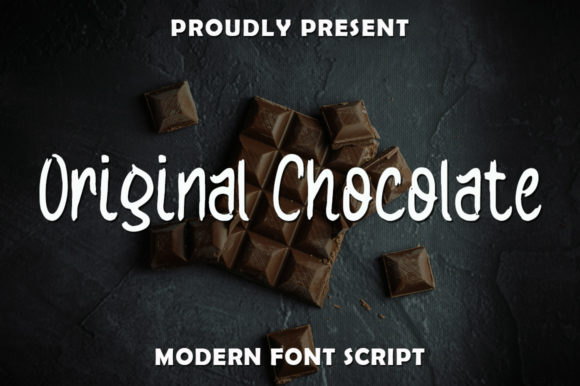 Original Chocolate: The Sweet Handwritten Font for Brand Identity