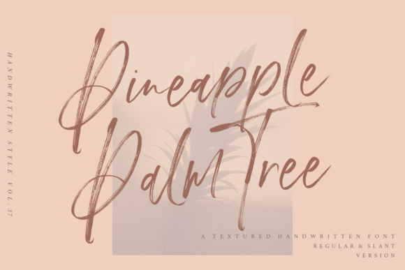 Pineapple Palm Tree Font Review for Handmade Brands
