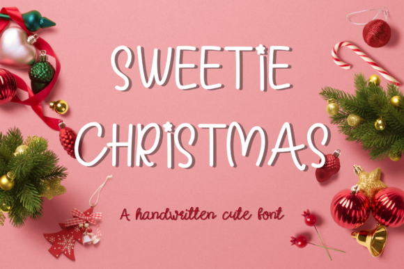 Sweetie Christmas: A Neat Handwritten Font for Editorial Design