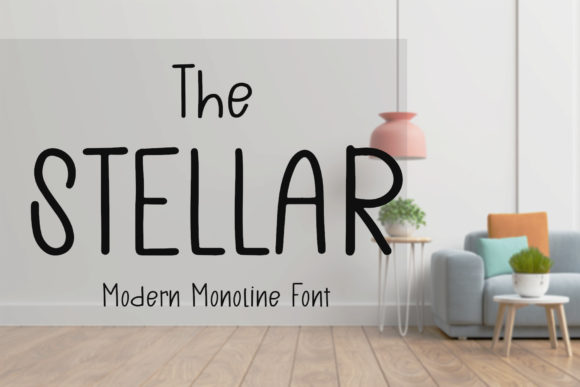 The Stellar: A Sweet Handwritten Typeface for Personalized Branding