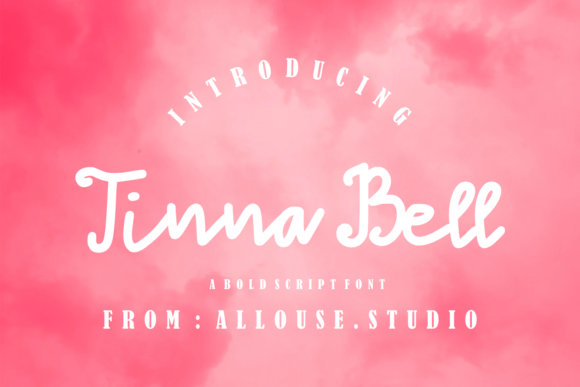 Tinna Bell: A Sweet Script Handwritten Font for Crafters