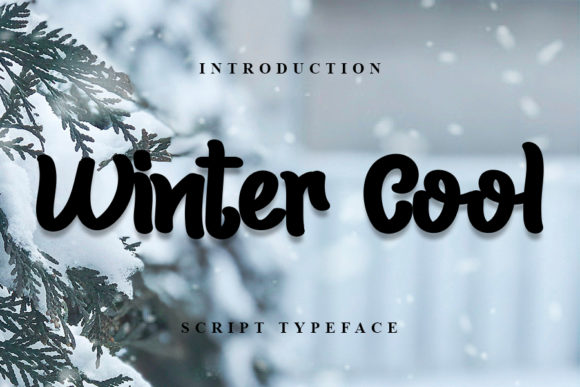 Winter Cool: A Stylish Handwritten Font for Brand Identity