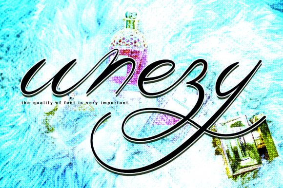 Wnezy: A Timeless Handwritten Typeface for Elegant Branding